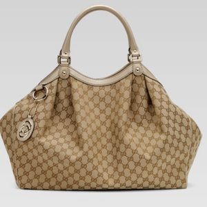 Gucci Sukey Monogramed Large Tote